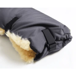 KAISER Handwarmer Lamsvacht Double Antraciet -Kinderwagen Winkel kaiser handwarmer lamsvacht double antraciet a156203 2