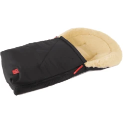 KAISER Voetenzak Lamsvacht Emma Zwart -Kinderwagen Winkel kaiser voetenzak lamsvacht emma zwart a156162 2