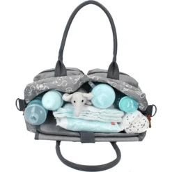 Kidzroom Luiertas Mickey Mouse Endless Imagination Grey -Kinderwagen Winkel kidzroom luiertas mickey mouse endless imagination grey a294591 4