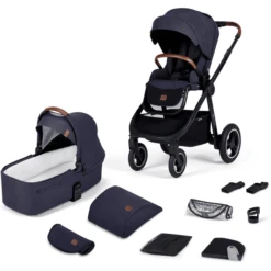 Kinderkraft Combi Kinderwagen EVERYDAY 2 In 1 Denim