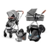 Kinderkraft Combikinderwagen 3 In 1 Veo Grey -Kinderwagen Winkel kinderkraft combikinderwagen 3 in 1 veo grey a266925