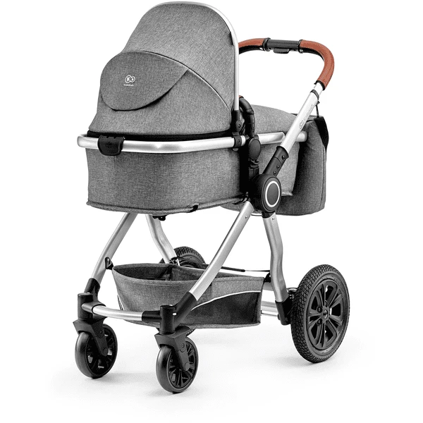 Kinderkraft Combikinderwagen 3 In 1 Veo Grey 5 Kinderkraft Combikinderwagen 3 In 1 Veo Grey - Afbeelding 3