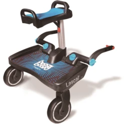 Lascal Buggy Board Maxi+ Met Zitje, Blauw -Kinderwagen Winkel lascal buggy board maxi met zitje blauw a257968 2
