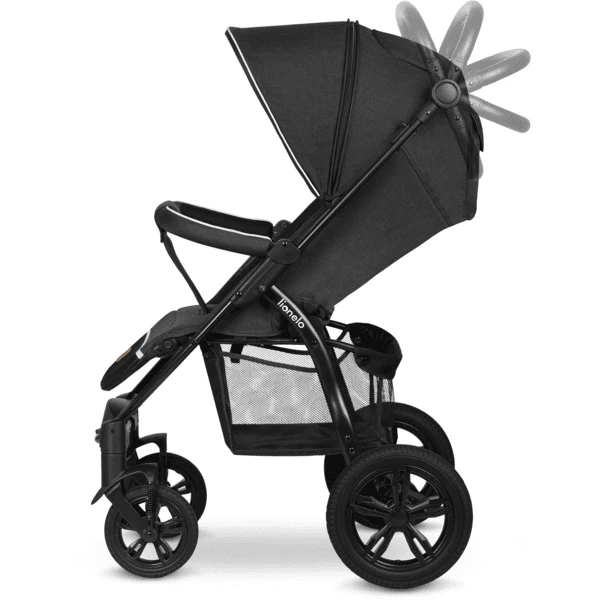 Lionelo Buggy Annet Tour Black Carbon 7 Lionelo Buggy Annet Tour Black Carbon - Afbeelding 5
