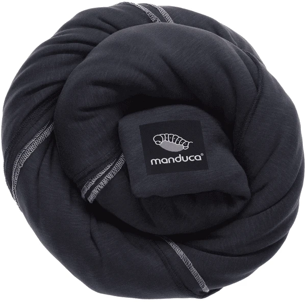 MANDUCA Sling Draagdoek Black 3 MANDUCA Sling Draagdoek Black