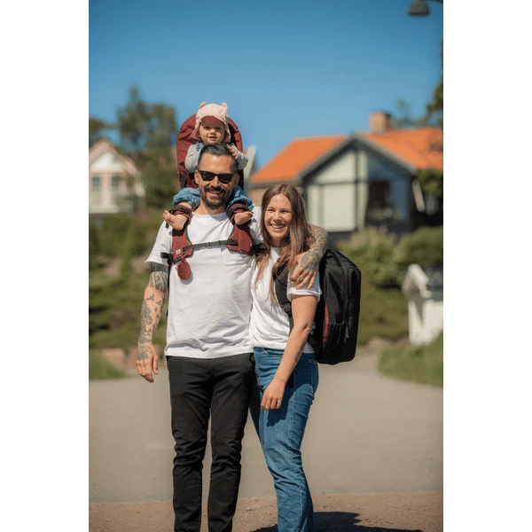 MINIMEIS Schouder Drager Wijn Rood 4 MINIMEIS Schouder Drager Wijn Rood - Afbeelding 2