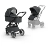 MOON Combi Kinderwagen Rocca Edition Plus Black Chroom Antraciet -Kinderwagen Winkel moon combi kinderwagen rocca edition plus black chroom antraciet a389426