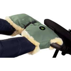 Odenwälder Handwarmer Lamsvel Muffolo Lang Green Harmony -Kinderwagen Winkel odenwaelder handwarmer lamsvel muffolo lang green harmony a366580 1