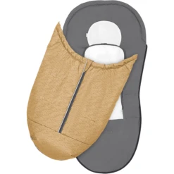 Odenwälder Klimocool Systeem Voetenzak Modern Blizzard Dark Mustard -Kinderwagen Winkel odenwaelder klimocool systeem voetenzak modern blizzard dark mustard a410876 1