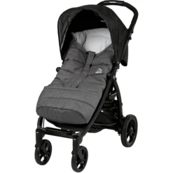 PEG PEREGO Peg-Pérego Vario - Voetenzak Universal Grijs -Kinderwagen Winkel peg perego vario voetenzak universal grijs a179676 3
