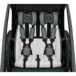 Qeridoo ® Sportrex 2 Kinderfietskar Limited Edition Mineral Blue -Kinderwagen Winkel qeridoo sportrex 2 kinderfietskar limited edition mineral blue a412099 3