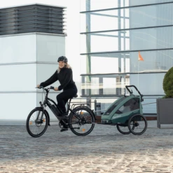 Qeridoo ® Sportrex1 Kinderfietskar Limited Editie Mineraal Blauw -Kinderwagen Winkel qeridoo sportrex1 kinderfietskar limited editie mineraal blauw a337814 2