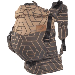 SCHMUSEWOLKE Draagzak Comfort Maxi Graphic Copper Modal