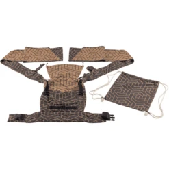 SCHMUSEWOLKE Draagzak Half- Buckle Maxi Graphic Copper Modal 10 SCHMUSEWOLKE Draagzak Half- Buckle Maxi Graphic Copper Modal -Kinderwagen Winkel schmusewolke draagzak half buckle maxi graphic copper modal a371907 3