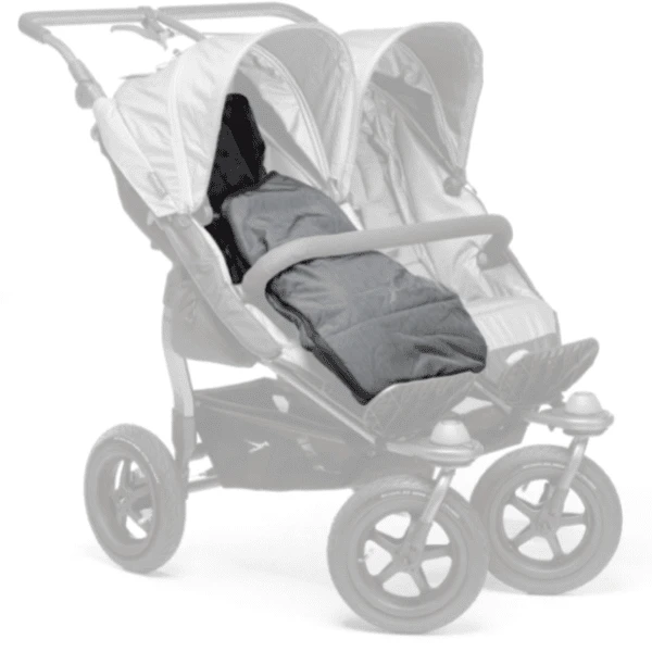 Tfk Cuddle - All Terrain Softshell Voetenzak Incl. Wintercover Zwart-antraciet 3 Tfk Cuddle - All Terrain Softshell Voetenzak Incl. Wintercover Zwart-antraciet