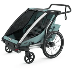 THULE Kinderfietskar Chariot Cross 2 Alaska -Kinderwagen Winkel thule kinderfietskar chariot cross 2 alaska a305459 1