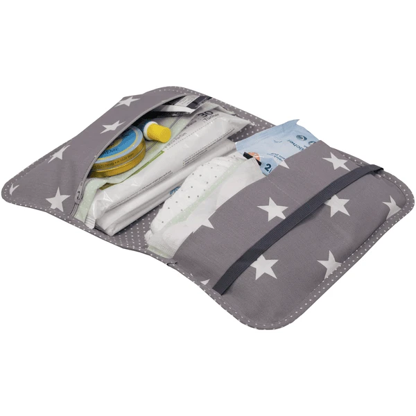 Ullenboom Patchwork Luiertas - Mint Grijs 6 Ullenboom Patchwork Luiertas - Mint Grijs - Afbeelding 4