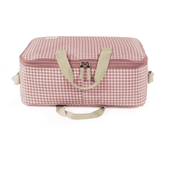 Walking Mum Koffer I Love Vichy Roze 6 Walking Mum Koffer I Love Vichy Roze - Afbeelding 4