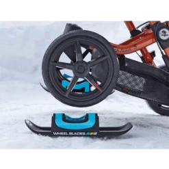 Wheelblades XL Wandelwagen Ski Enkel Zwart/blauw -Kinderwagen Winkel wheelblades xl wandelwagen ski enkel zwart blauw a334796 3